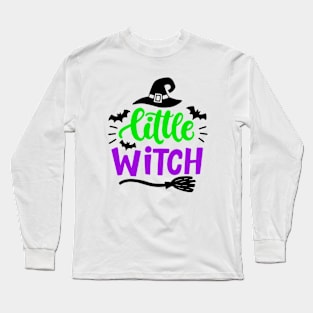 Little Witch Halloween Long Sleeve T-Shirt